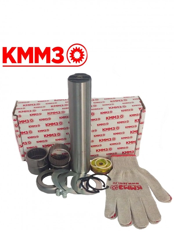 Комплект на кулак (Шкворень 6430 МАЗ в сборе) КММЗ 6430-3001019КСБ