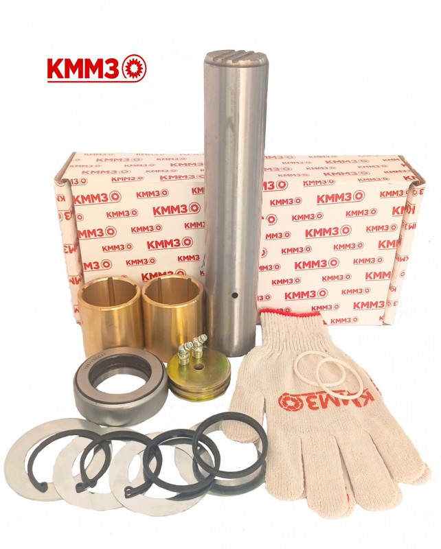 Комплект на кулак (Шкворень 64221 МАЗ,МЗКТ в сборе) 64221-3001019СБ КММЗ