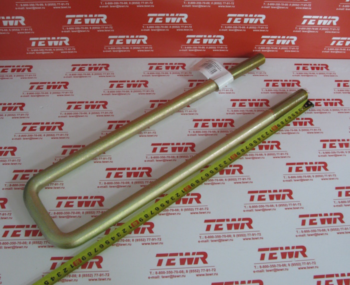 Стремянка 500 М24*1,5 НЕФАЗ 8332-2912408 KMMЗ ГАЛЬВАНИКА